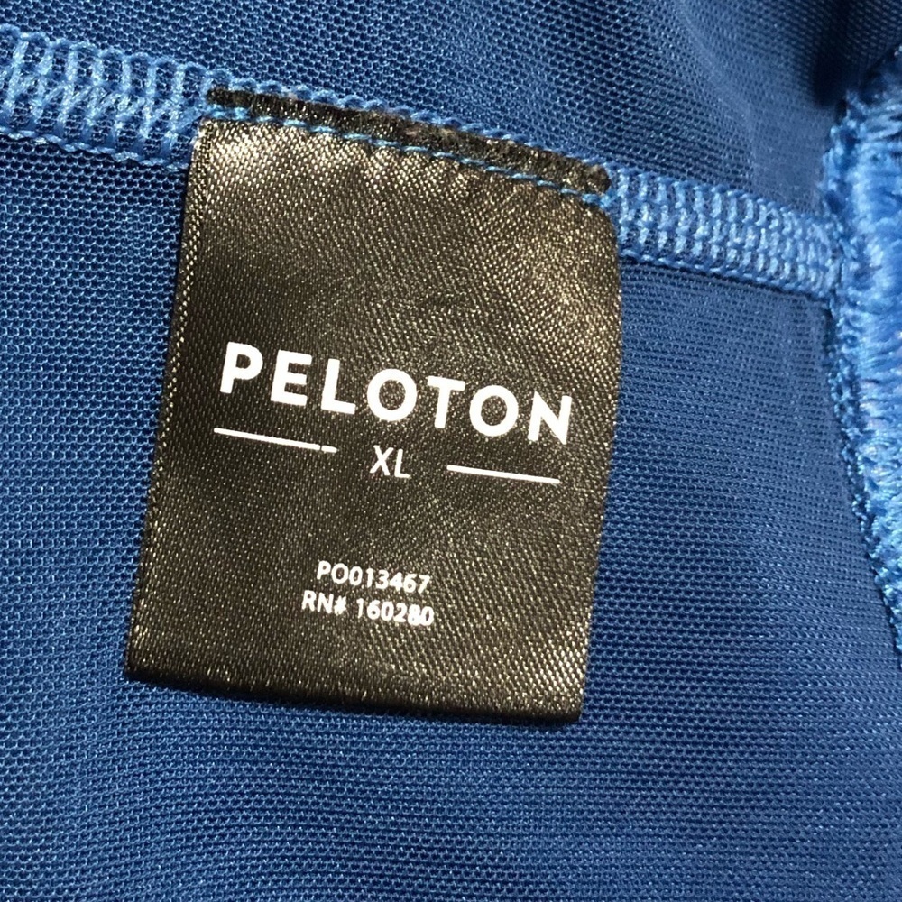Pelotón show up high neck bra blue shiny checkered - Picture 6 of 6